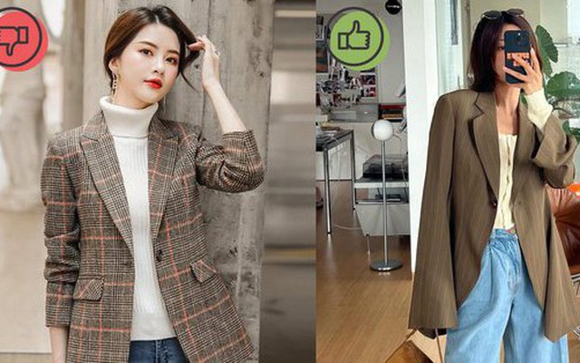 5 kiểu áo blazer lỗi mốt không nên mua về