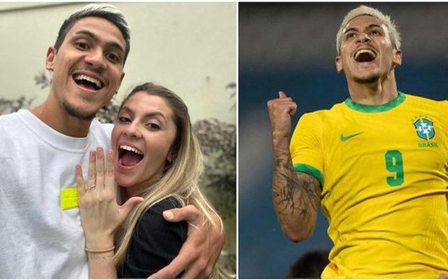 Tuyển thủ Brazil cầu hôn bạn gái trong ngày đi World Cup