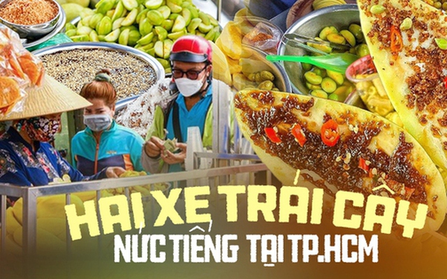 Hai xe trái cây đông khách nhất nhì TP.HCM: Đều có món “tuyệt chiêu” khiến bao thực khách mê mẩn