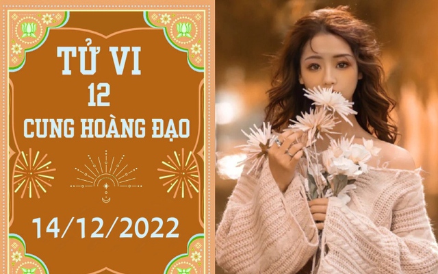 Tử vi vui 12 cung hoàng đạo 14/12: Bảo Bình kém may, Ma Kết chớ mạo hiểm