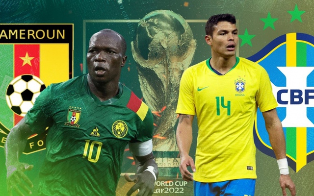 Thua Cameroon, Brazil vẫn dẫn đầu bảng G World Cup 2022
