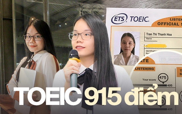 Nữ sinh Long An đạt điểm TOEIC 'khủng' chỉ trong 27 ngày ôn luyện: Bật mí 4 bước siêu hữu ích