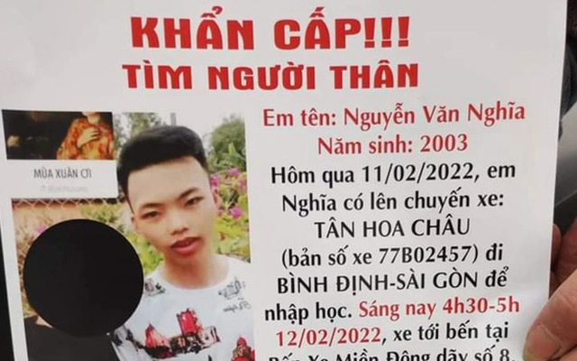 Nam sinh viên ngày đầu nhập Đại học ở TP HCM "mất tích" bí ẩn