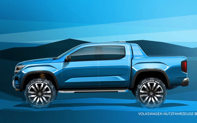 Bán tải Volkswagen Amarok 2022 xuất hiện trở lại: Tiếp tục dựa trên Ford Ranger cùng cam kết sáng tạo 'chưa từng thấy trong phân khúc'