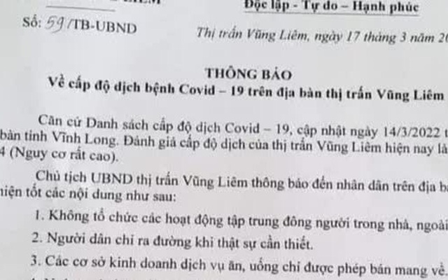 Thu hồi văn bản "người dân chỉ ra đường khi thực sự cần thiết"