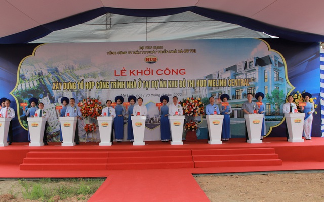 Khởi công xây dựng Tổ hợp dự án nhà ở tại huyện Mê Linh