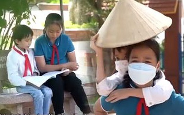 Bé gái suốt 4 năm cõng bạn trên vai, sẵn lòng: "Giúp đến khi nào cũng được"