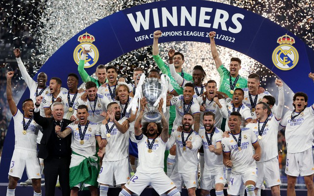 [Kết thúc] Liverpool 0-1 Real Madrid: Người hùng Courtois đưa Real Madrid lên ngôi vô địch