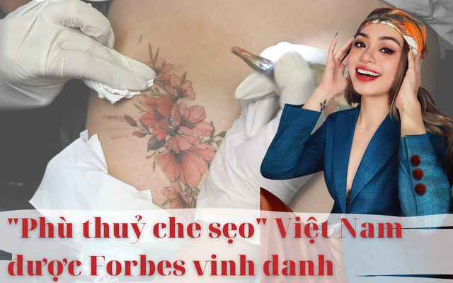 "Phù thủy che sẹo" Việt Nam lọt top Forbes Under 30 châu Á: Nổi tiếng nhờ xăm hình để chữa lành vết thương, từng bị chế giễu khi mới làm nghề