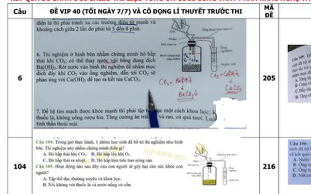 Lùm xùm đề thi môn Sinh tốt nghiệp THPT: Trách nhiệm của Bộ GD&ĐT ở đâu?