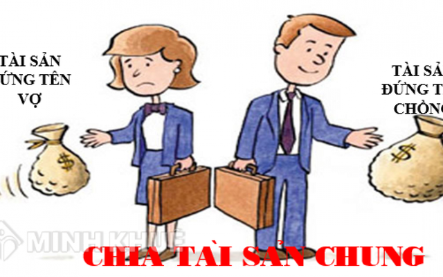 Chia tài sản chung của vợ chồng trong thời kì hôn nhân