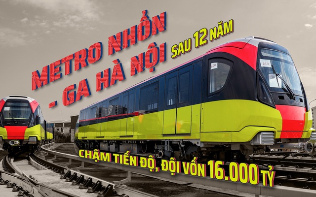 [Emagazine] Metro Nhổn - ga Hà Nội sau 12 năm: Chậm tiến độ, đội vốn 16.000 tỷ