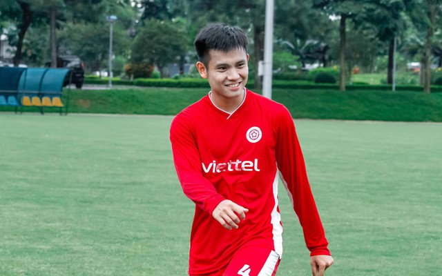Tuyển thủ U23 VN Nguyễn Xuân Kiên: 'Viettel đặt mục tiêu tiến càng xa càng tốt ở AFC Cup'