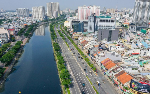 Cận cảnh đại lộ rộng 70 m, sắp có tuyến BRT đầu tiên ở TP. HCM