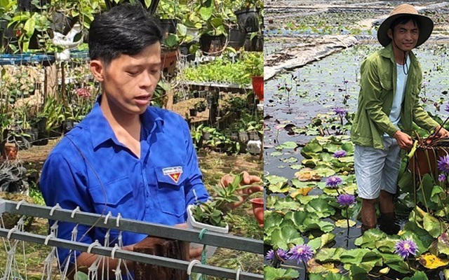 Những chàng trai, cô gái trẻ 'đổi đời' nhờ... hoa