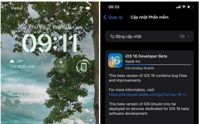Nóng lòng lên iOS 16, nhiều iPhone tại Việt Nam gặp lỗi vặt