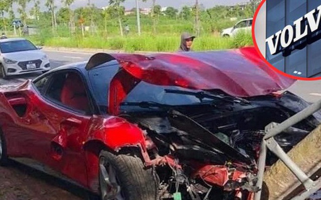 Vụ xe Ferrari 488 GTB bị tai nạn: Xuất hiện nhiều tình tiết lạ, Volvo Hà Nội 'lên tiếng'