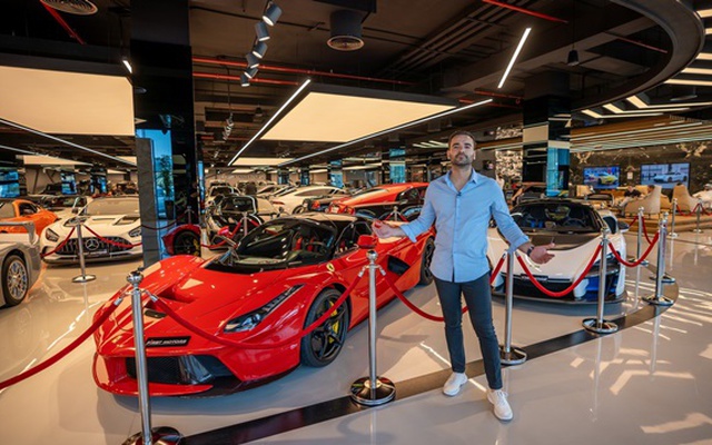 Bên trong showroom chuyên bán siêu xe đặc biệt xa xỉ ở Dubai