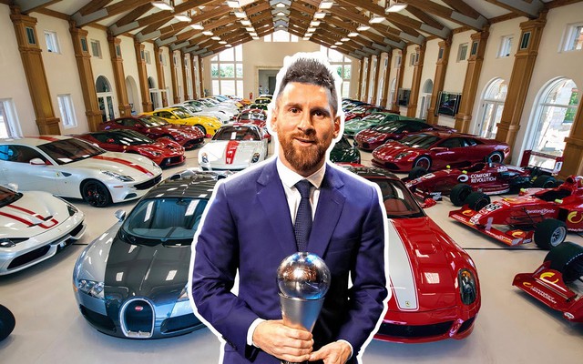 Bộ sưu tập xe hơi đắt tiền của Lionel Messi