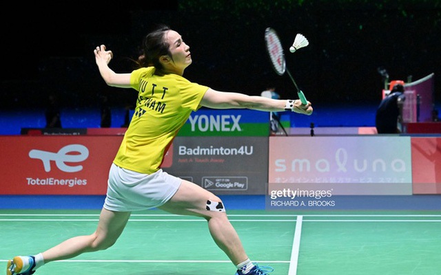 Vũ Thị Trang dừng bước ở vòng 3 Giải cầu lông vô địch thế giới 2022