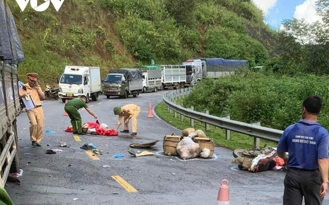 Tai nạn nghiêm trọng trên đèo Pha Đin khiến một người tử vong