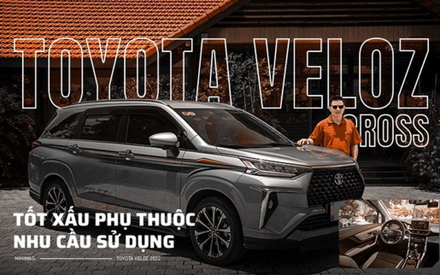 Chạy đủ tải, chủ xe Toyota Veloz Cross đánh giá: ‘Ăn điểm trong tầm giá dù còn điểm cần khắc phục’