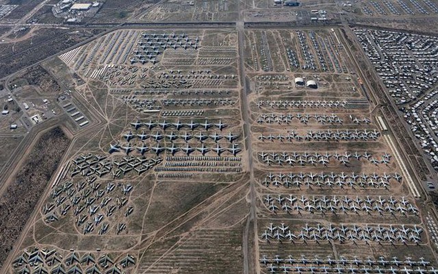 Tham quan bãi đỗ của gần 4.000 chiếc máy bay 'nghỉ hưu'