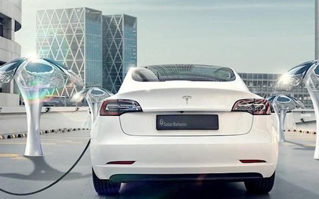 Tesla có thể áp dụng trụ sạc năng lượng mặt trời