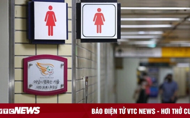 Sợ bị tấn công tình dục, phụ nữ Hàn Quốc không dám đi toilet công cộng