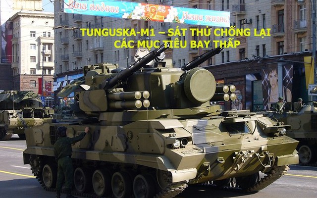 Tunguska-M1 – Sát thủ chống lại các mục tiêu bay thấp