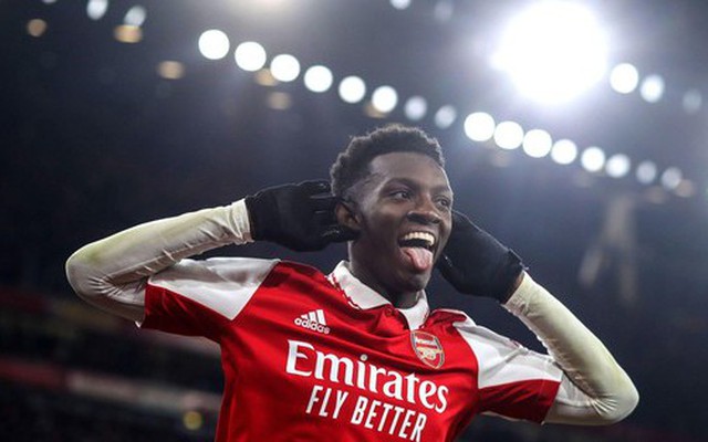 Từ kẻ đóng thế, Eddie Nketiah trở thành vua phá lưới của Arsenal