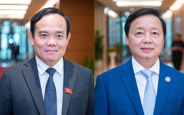 Quốc hội phê chuẩn ông Trần Hồng Hà và Trần Lưu Quang giữ chức Phó Thủ tướng