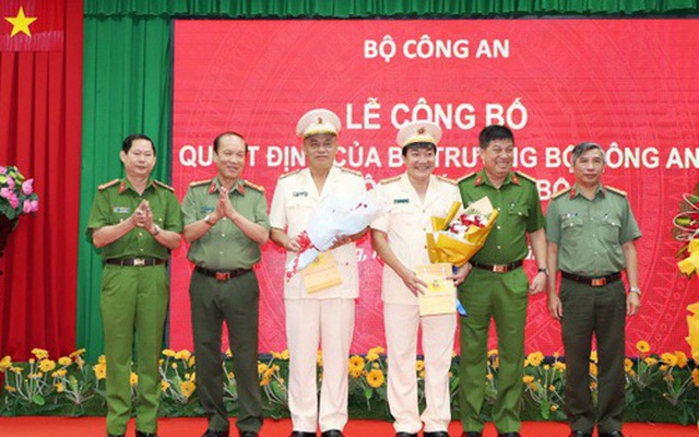 Bổ nhiệm lãnh đạo 5 cơ quan Công an