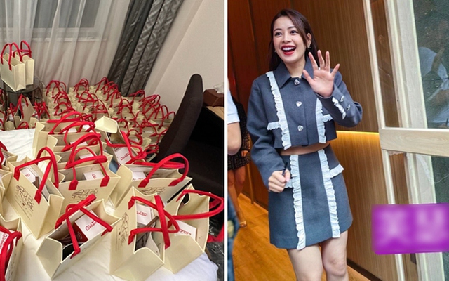 Cận cảnh món quà đặc biệt mà Chi Pu gửi tặng fan trong ngày khai trương quán phở