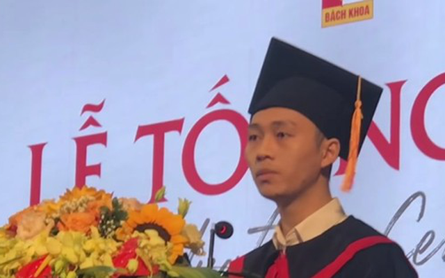 Bài phát biểu tri ân đầy xúc động của nam sinh á khoa tốt nghiệp Đại học Bách khoa Hà Nội