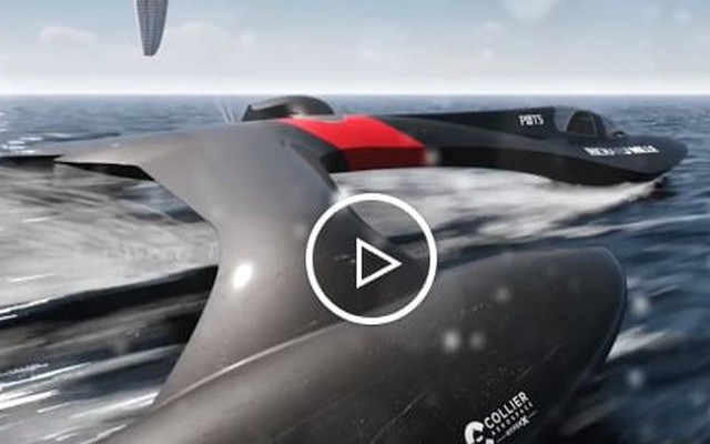 Cận cảnh thuyền buồm 'bay' nhanh nhất thế giới
