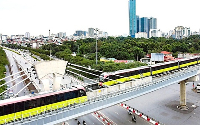 Thông tin thời gian vận hành đoạn trên cao Metro Nhổn-ga Hà Nội