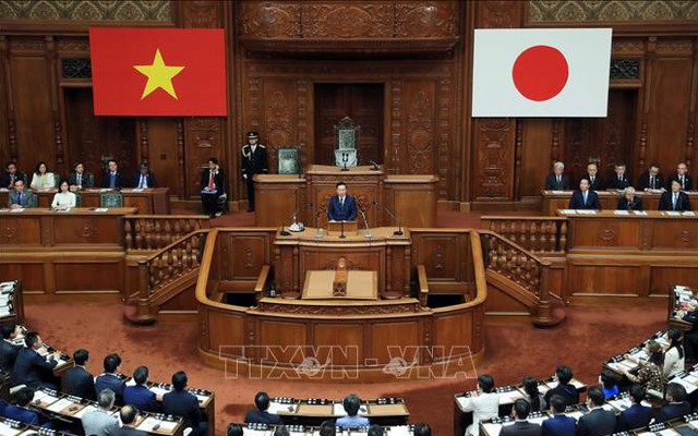 Truyền thông Nhật Bản đưa tin đậm nét về bài phát biểu của Chủ tịch nước Võ Văn Thưởng tại Quốc hội Nhật Bản