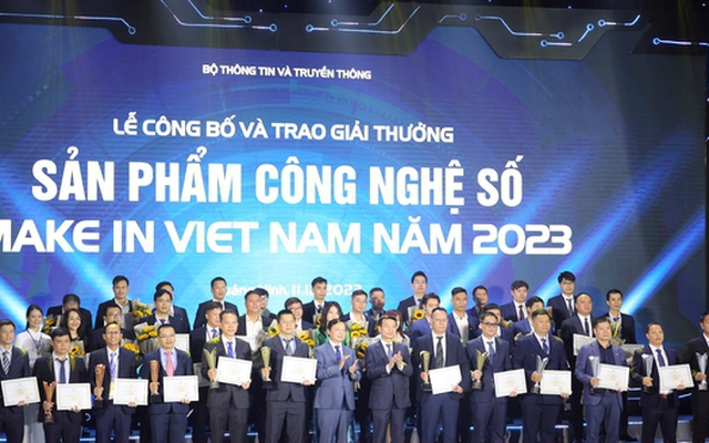Vinh danh 43 sản phẩm đạt Giải thưởng Sản phẩm công nghệ số Make in Viet Nam năm 2023