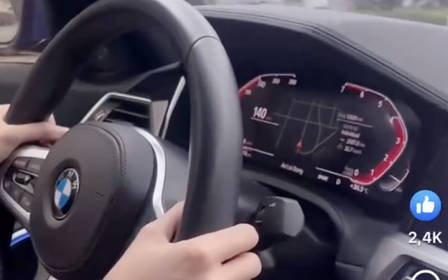 Vụ “Hot girl” lái BMW tốc độ 140km/h trên phố: Vì muốn thử xe!