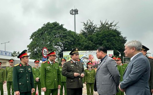 Giám đốc Công an Hà Nội kiểm tra phương án bảo vệ chuyến thăm của Tổng Bí thư, Chủ tịch Trung Quốc Tập Cận Bình