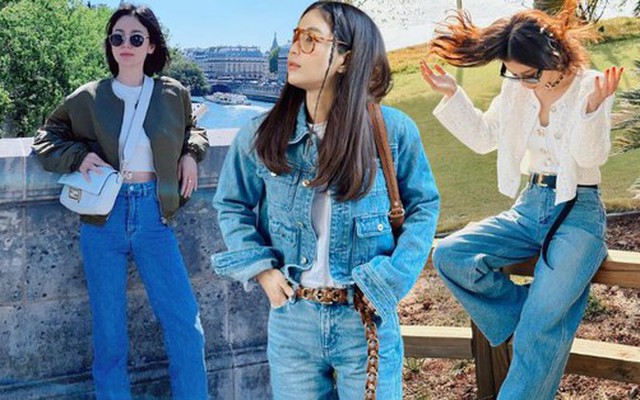 Những cách mặc quần jeans trẻ trung và sang trọng cho tuổi ngoài 40