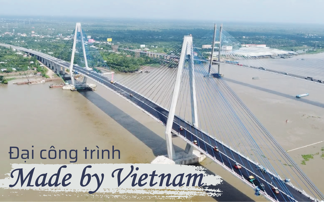 Ngắm cây cầu hơn 5.000 tỷ 'made by Vietnam 100%' trước ngày về đích: Tự hào nội lực kỹ sư Việt