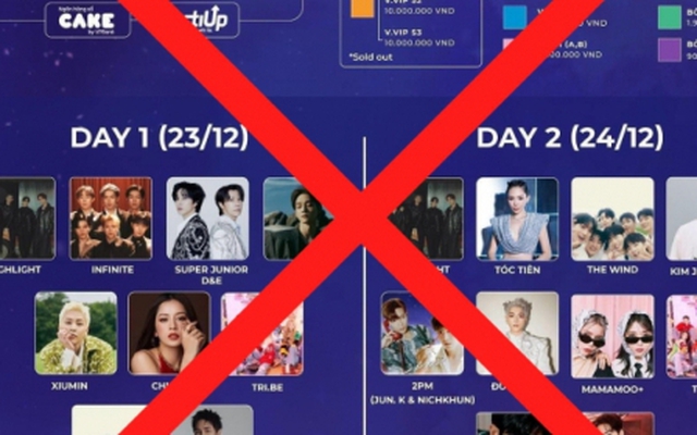 Thêm Tóc Tiên và nhóm Hàn báo huỷ show, BTC xác nhận concert Giáng sinh Mỹ Đình sẽ không diễn ra và hứa hoàn tiền vé cho fan?