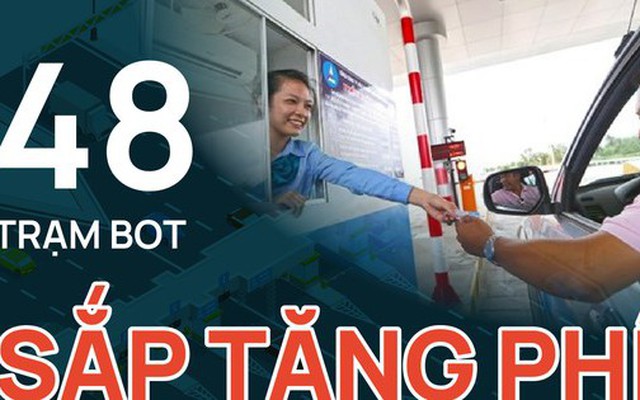 Chi tiết 48 trạm BOT sắp tăng phí