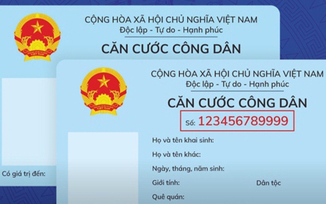 Dãy số định danh trên thẻ căn cước có ý nghĩa gì?