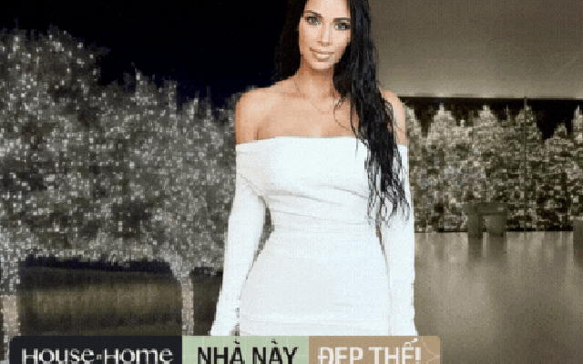 Chơi Noel đẳng cấp như Kim Kardashian: Giăng đèn sáng rực biệt thự 60 triệu USD, có hẳn rừng thông mini trong nhà