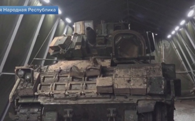 Nga lần đầu thu được xe chiến đấu bộ binh Bradley ở tiền tuyến Ukraine
