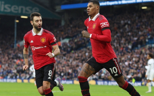 Rashford ghi bàn, Man Utd tạm chiếm ngôi nhì Ngoại hạng Anh