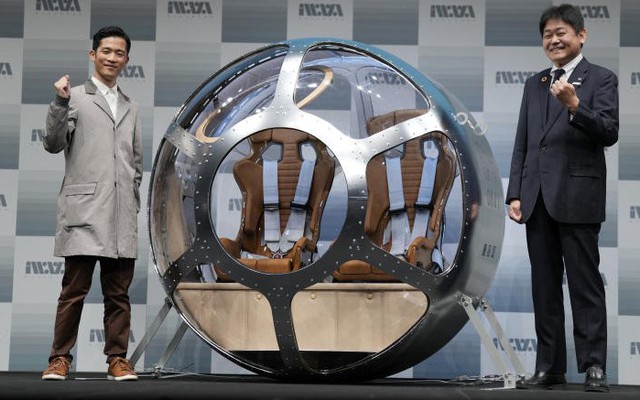 Công ty Nhật Bản ra mắt khinh khí cầu không gian giúp du khách nhìn ngắm vũ trụ